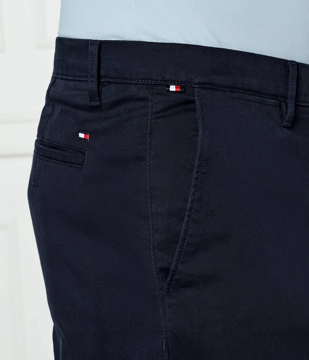 Сатиновые чиносы HARLEM Tommy Hilfiger - темно-синий(MW0MW36708)