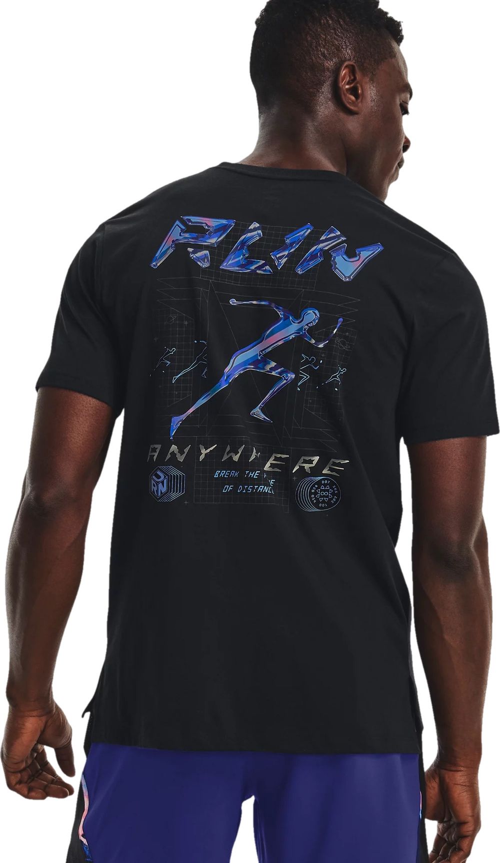 Футболка UA RUN ANYWHERE TEE v2-BLK