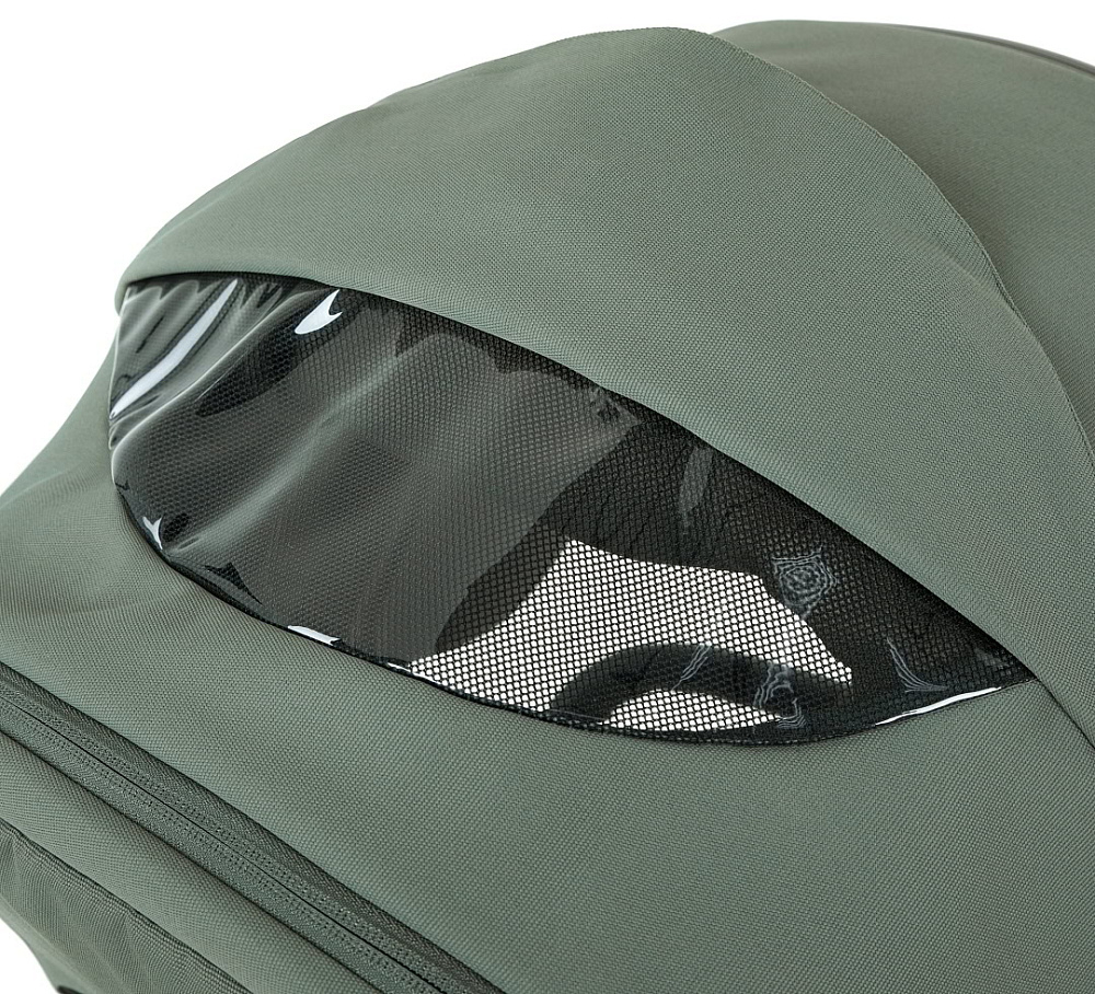Детская коляска Pituso Teffy 3 в 1 с автокреслом Santiso Pro Black Sage Green/Graphite