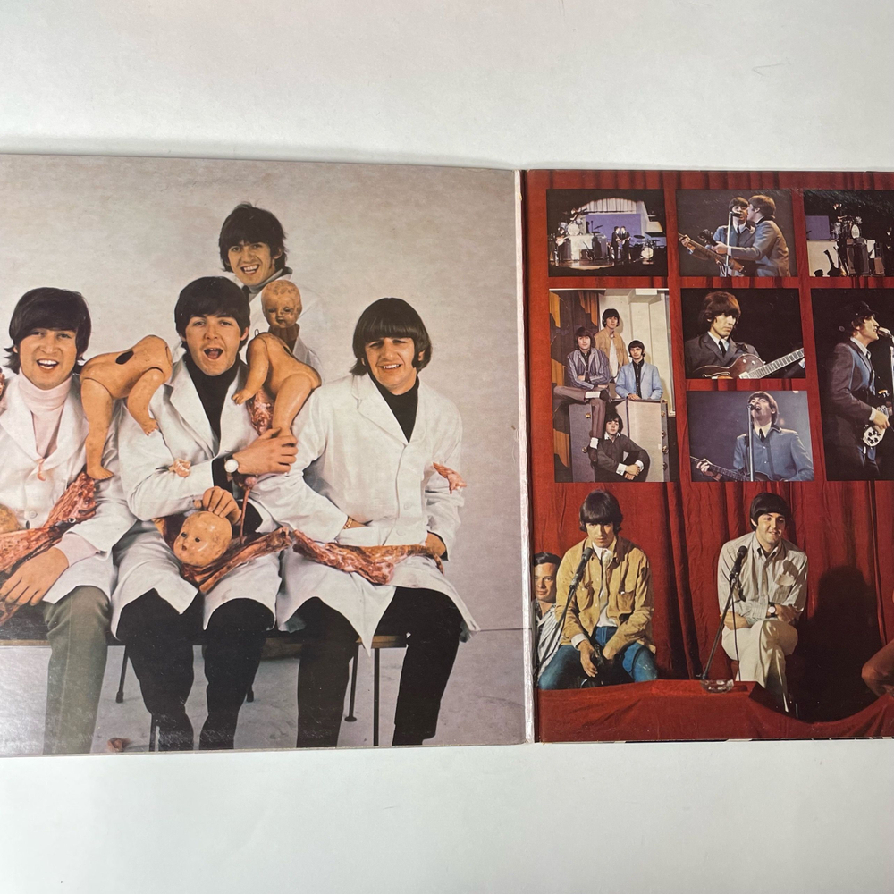 Винтажная виниловая пластинка LP The Beatles Rarities (США 1980)