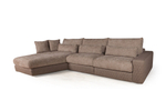 Aldo угловой модульный диван с терминальным шезлонгом