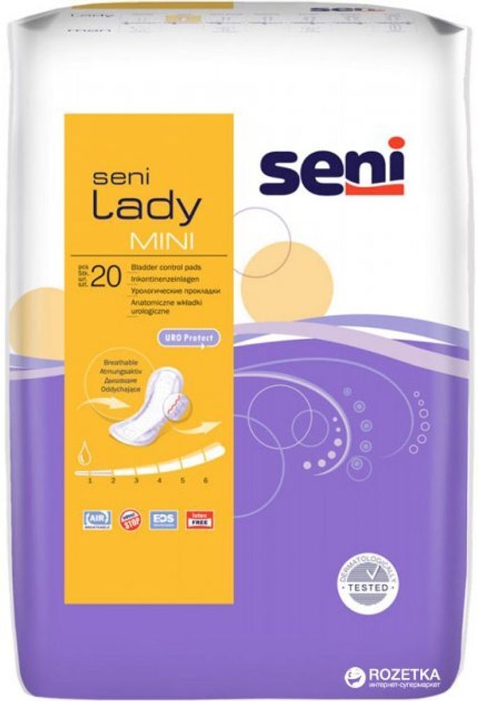 Урологические прокладки Seni Lady Mini 20 шт.