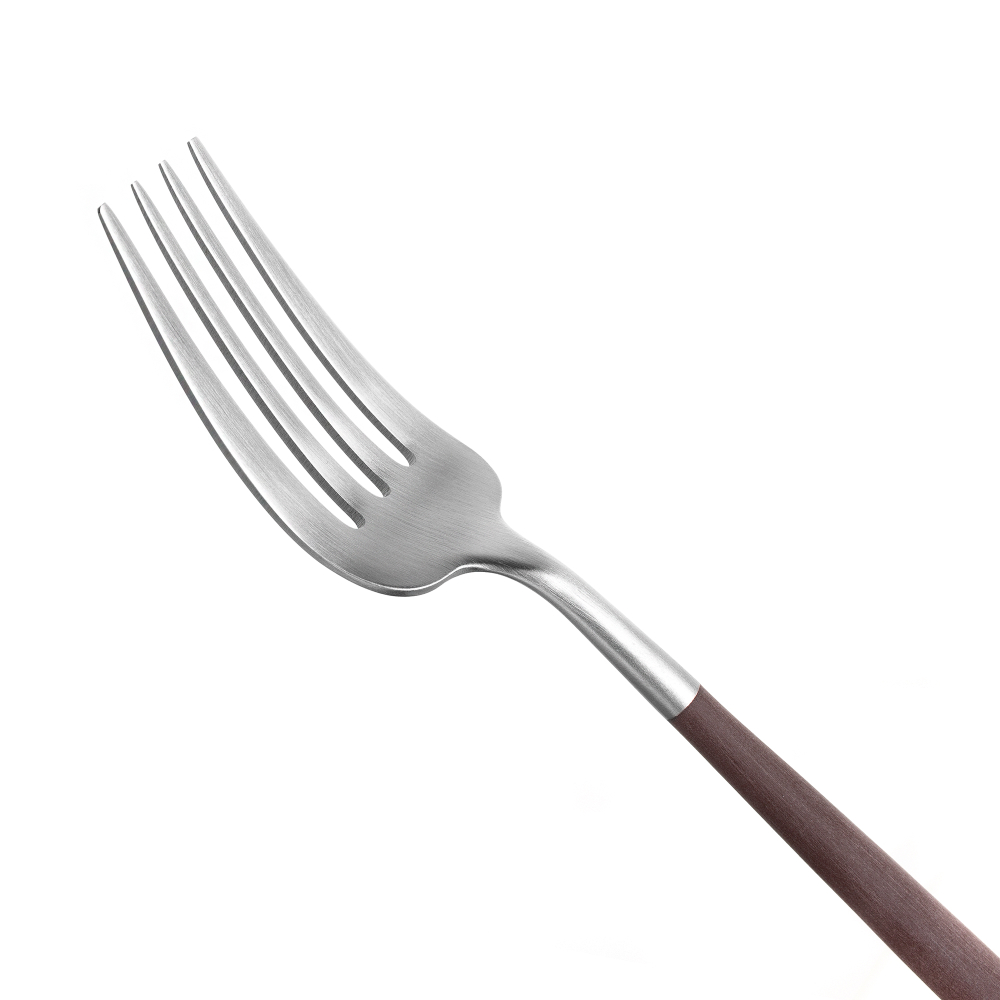 Набор столовых приборов на 6 персон 24 предмета Cutipol Goa matte brown в подарочной упаковке