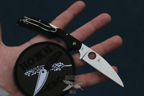 Складной нож Spyderco Kiwi 4 C178GP c клинком из стали VG-10, рукоять G10