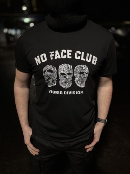 Футболка Vigrid Division "NO FACE CLUB" Черный