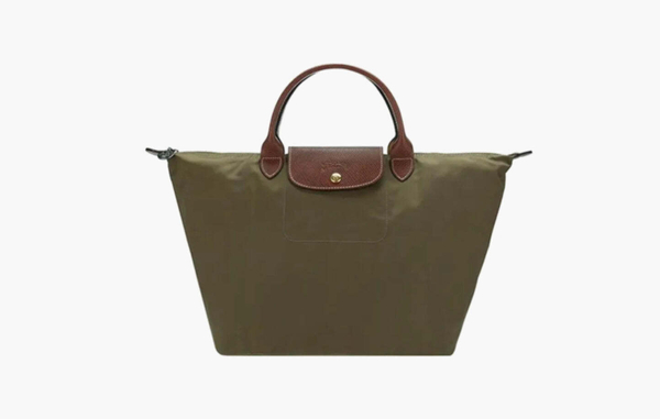 Longchamp Le Pliage Original Recycled Canvas L Handbag "Khaki"