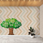 Навигационный стенд Дерево с указанием направлений и карманами А6 1895