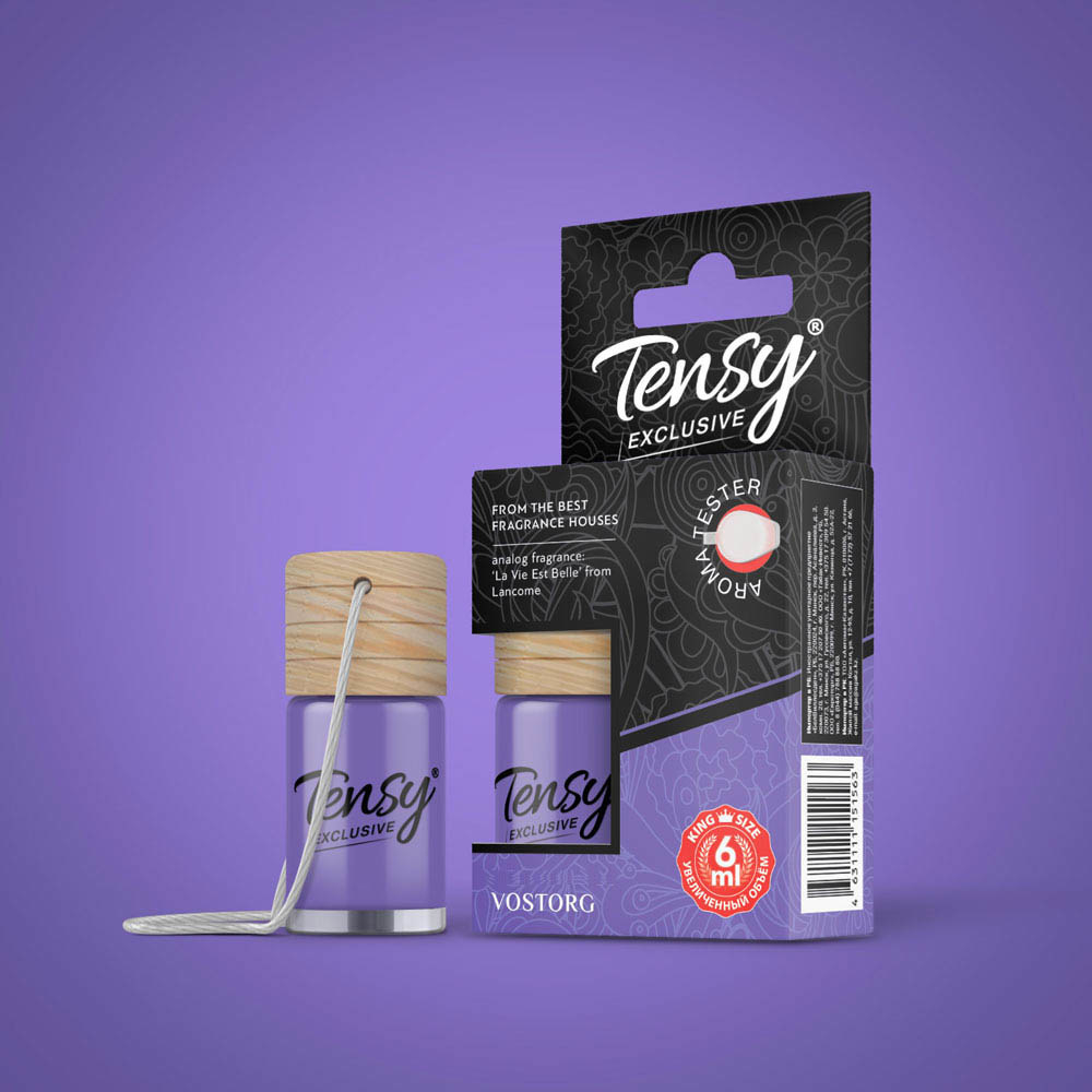 Ароматизатор "Tensy" подвесной бутылочка (эксклюзив) ВОСТОРГ