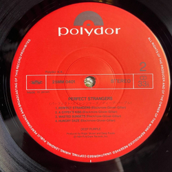 Винтажная виниловая пластинка LP Deep Purple Perfect Strangers (Japan 1984) (Obi) Under The Gun