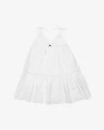 Платье One Two Short Cotton Lily белое