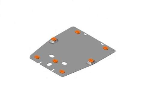 Защита картера (сталь 2 мм) для Land Rover Range Rover III Vogue 2002-2013 (V - 3.0; 3.6; 4.2; 4.4; 5.0) Alfeco.ALF3817st