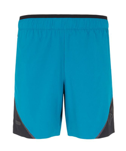 Мужские теннисные шорты EA7 Man Woven Shorts - Бирюзовый