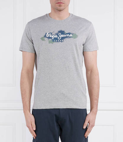Футболка RAFFAEL Pepe Jeans London - серый(PM508675)