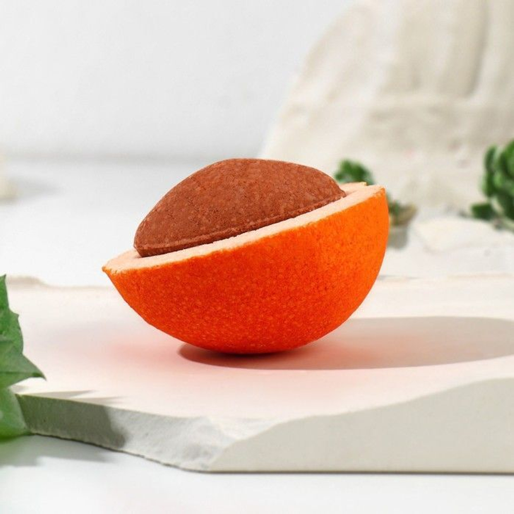 Бомбочка для ванны «Персик» - 130 гр. (Цвет: не задано)