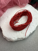 Шнур для плетения браслетов 0,6 мм, Терракотовый (5 м)