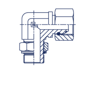 Соединение FRN90 BSP 1.1/2 - BSP 1.1/4