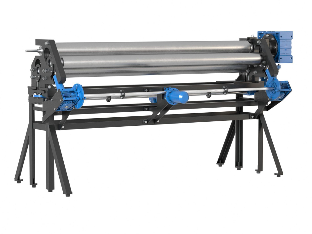 Электромеханические вальцы Rollen RMEA-2000x2