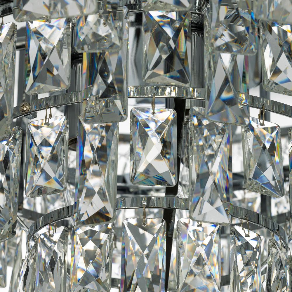 Citilux SAGRADA CL317261 Люстра хрустальная подвесная Хром