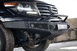 Бампер силовой передний BMS PRO-Line для Тойота Ленд Крузер 200 2008-2015
