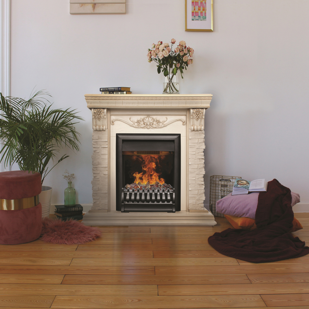 Каминокомплект Real Flame Patricia WT c очагом 3D Oregan