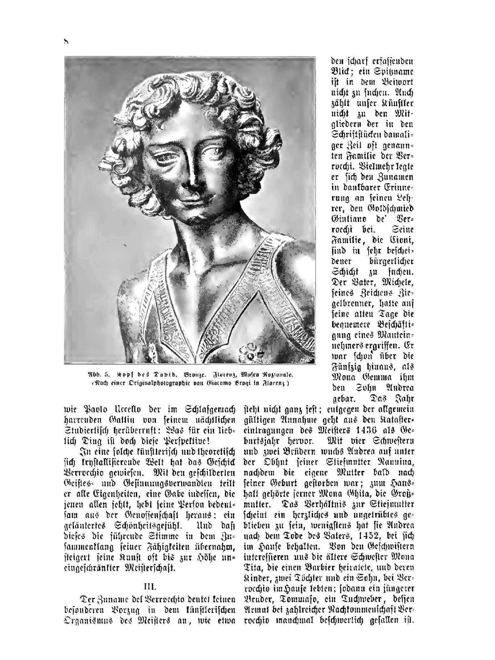 Verrocchio | Hans Mackowsky