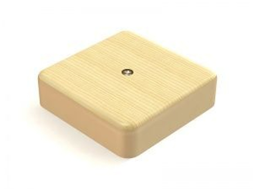 Коробка распаечная о/у 75х75х20 сосна IP40