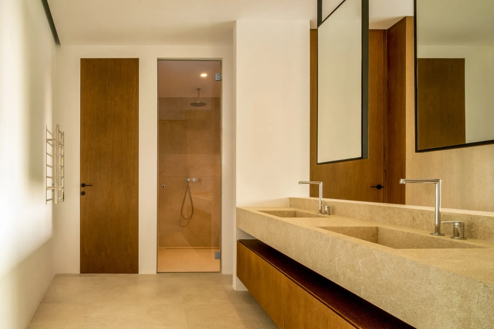 Смеситель Gessi Ingranaggio, удалённого управления, цвет Brushed Brass PVD
