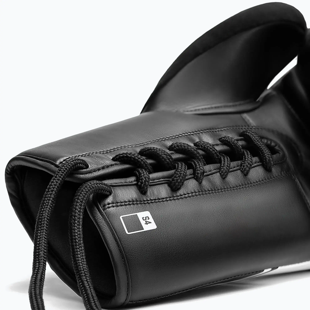 Боксёрские перчатки Hayabusa S4 Lace Up black/white