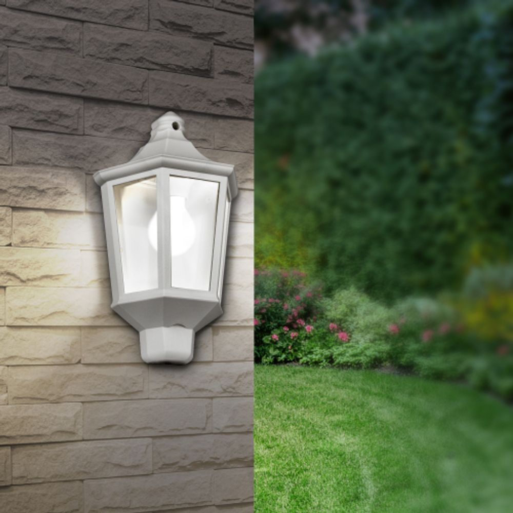 Садово-парковый светильник ЭРА «Ника» НБУ 06-60-003 60Вт белый прозрачный