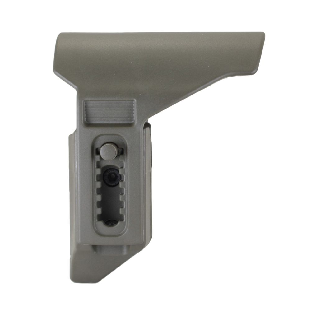 Короткий подщечник для AR для приклада TBS Compact, DLG Tactical - оливковый цвет