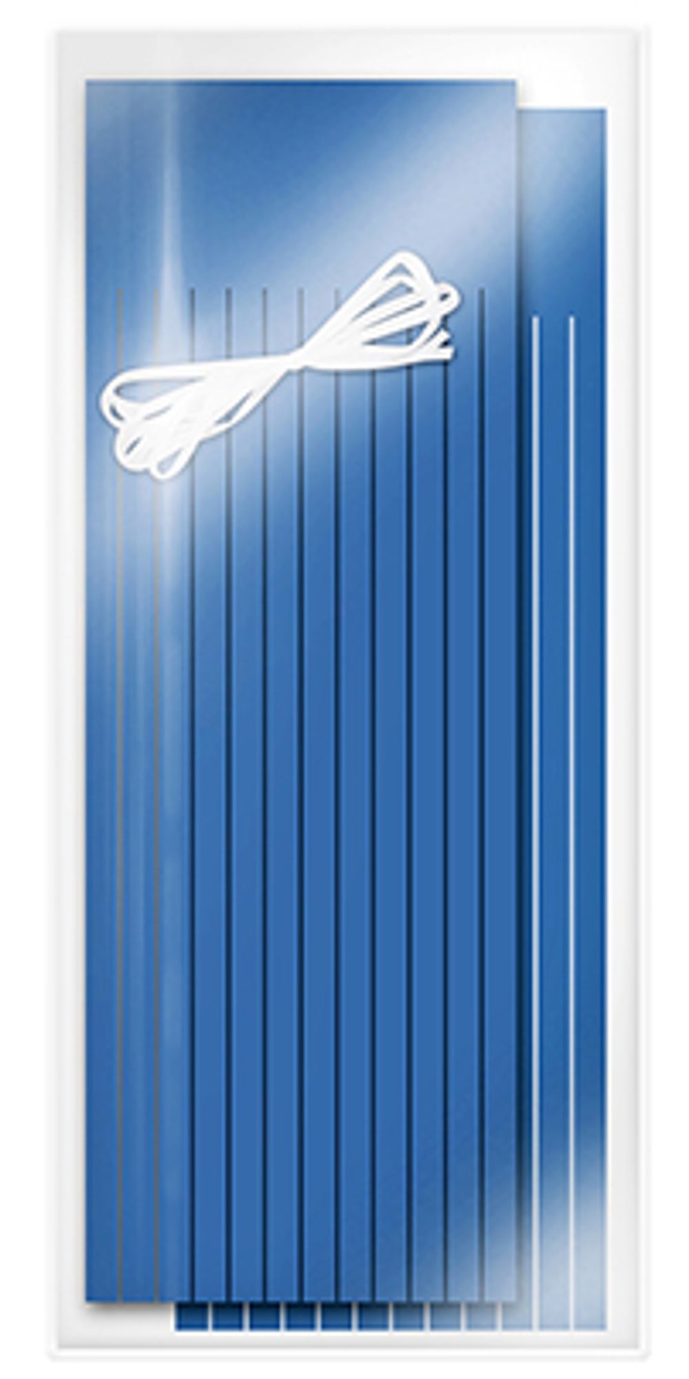 Гирлянда Тассел, Голубой, 35*12 см, 12 листов.