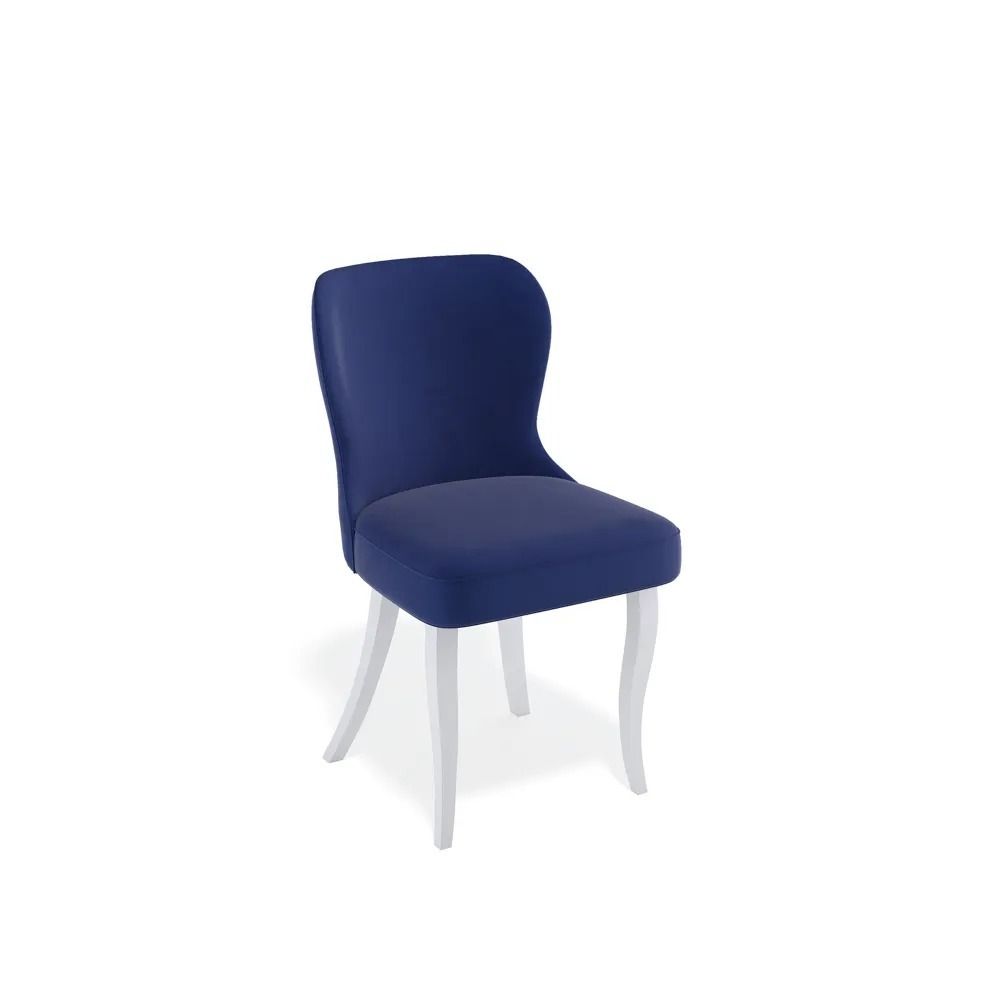 Комплект из двух стульев Kenner 145С белый-темно-синий