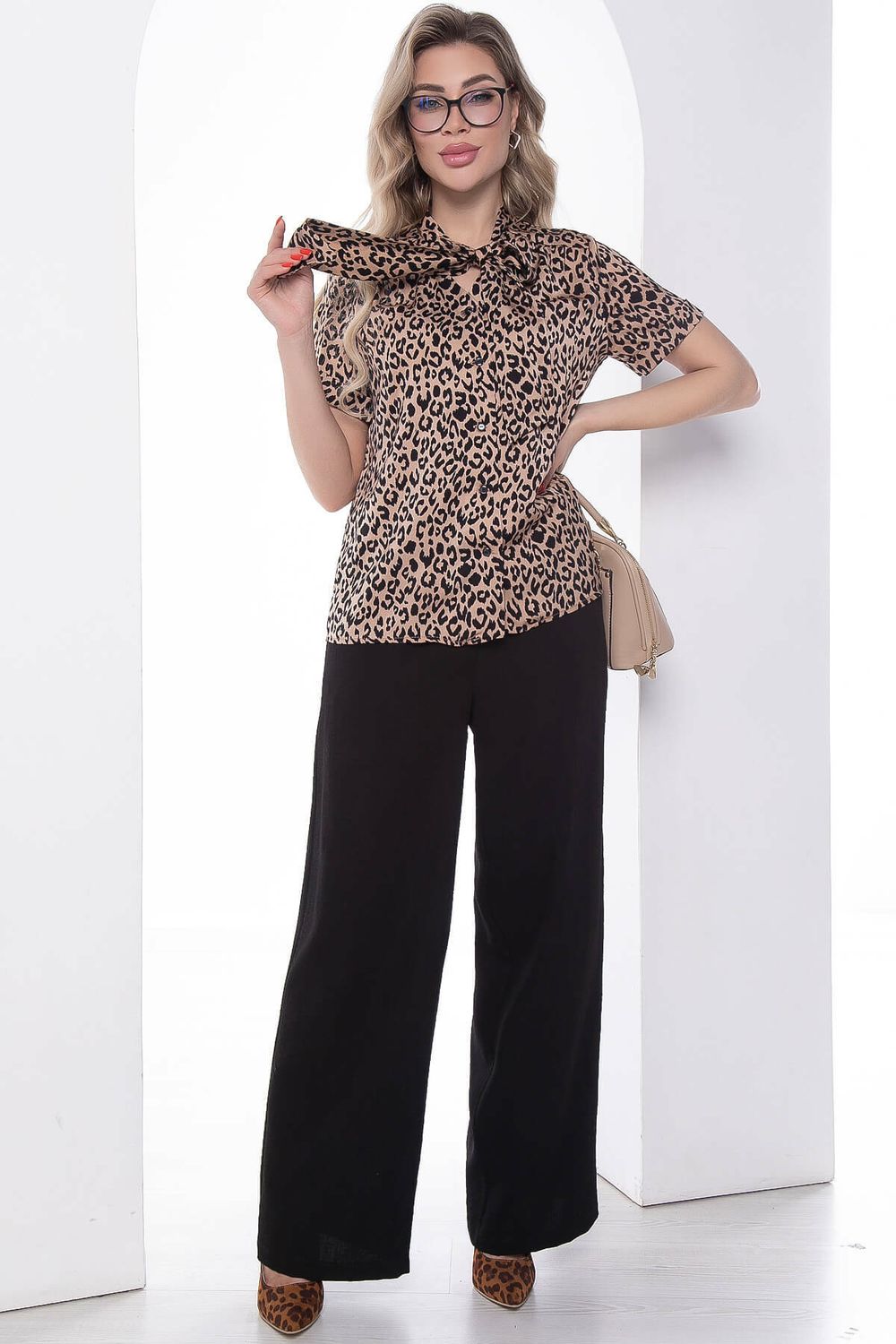 Блуза "Клэр" (лео) Б8735 LT Collection