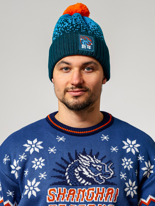 Шапка трикотажная вязаная