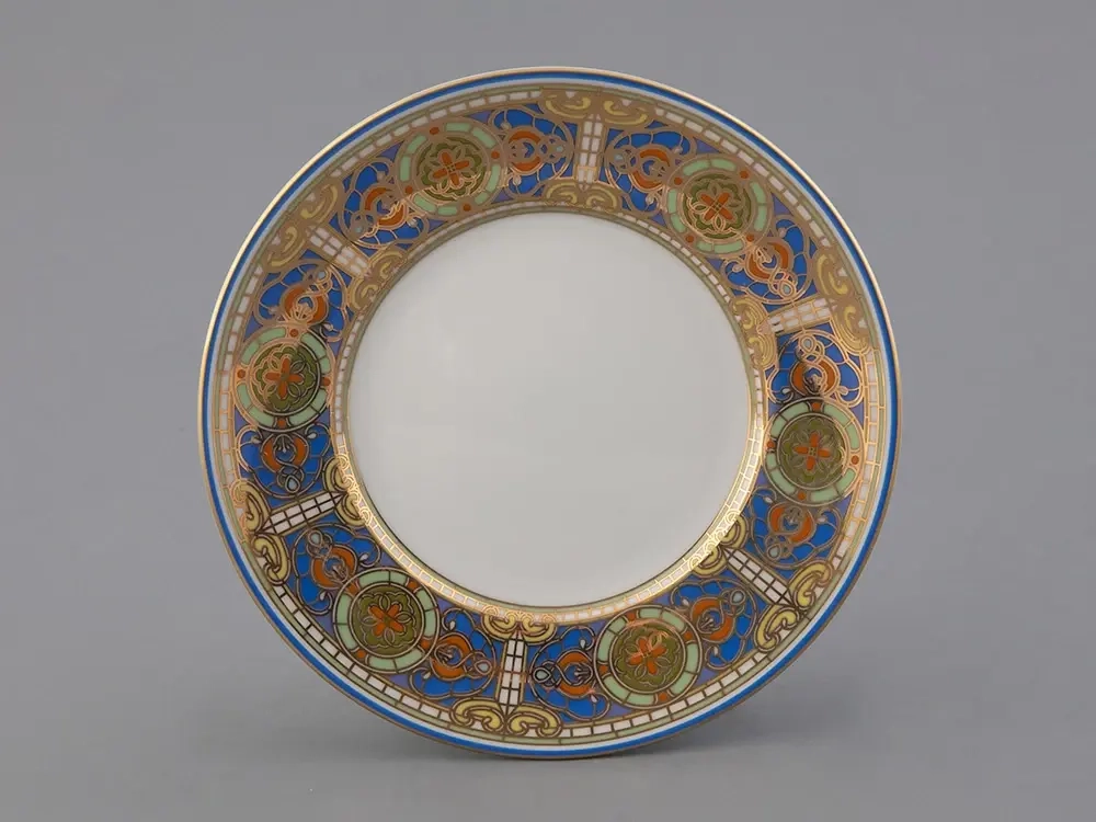 Подарочный набор чашка с блюдцем 250 мл, форма Соло, рисунок Нежный Ирис, арт. 81.32657.00.1