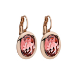 Серьги Qudo Tivola Rose Peach 303086 R/RG