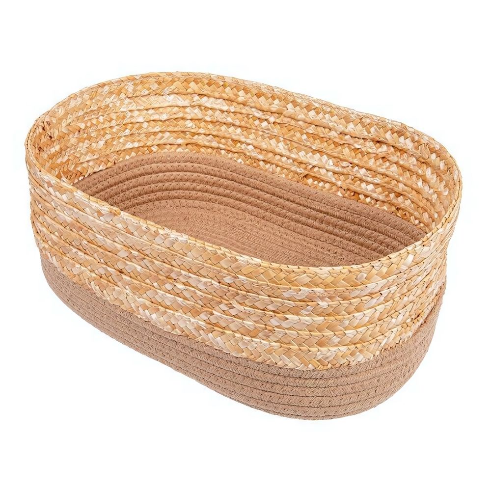 Корзина стеллажная &quot;Сканди&quot;, Д330 Ш220 В140, какао