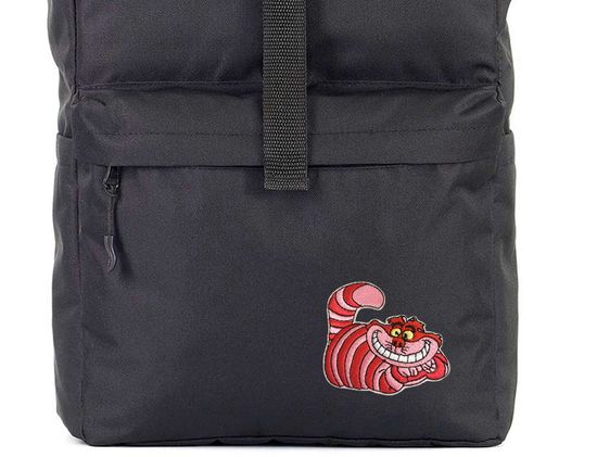 Нашивка термоаппликация на одежду и на рюкзак. Чеширский Кот