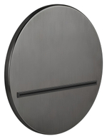 Излив Gessi Cascata Ø207 мм, каскадный, для смесителя удаленного управления, цвет Black Metal Brushed PVD
