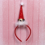 Ободок карнавальный «Колпак Деда Мороза» 13х27 см