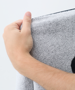 Полотенце спортивное ESSENTIAL Towel L, 70х140, черный/белый