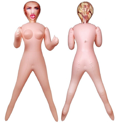 Кукла надувная Елизавета три отверстия 155 см