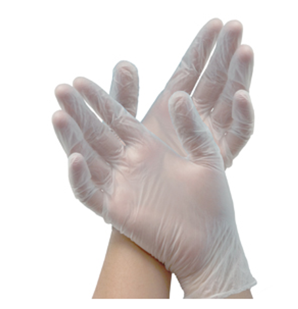 Перчатки SAFETY Винил M Прозрачные ЧЗ 50 пар