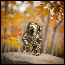 Темлячная бусина "Мандо" для ножей , латунь