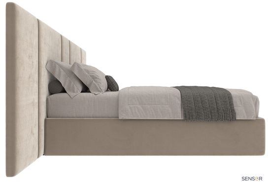 Кровать Корсика с широким изголовьем