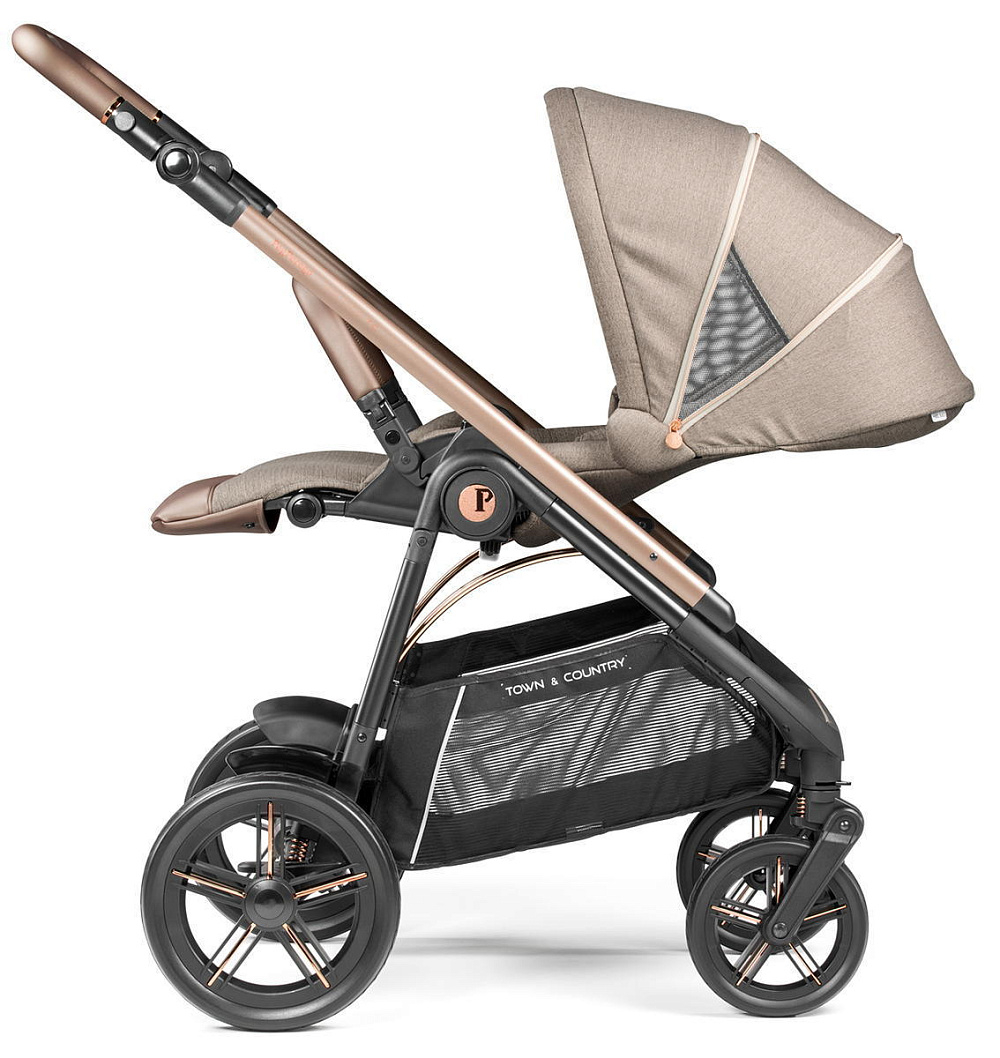 Коляска Peg Perego Veloce TC Brio Culla Belvedere Lounge 3 в 1 Mon Amour