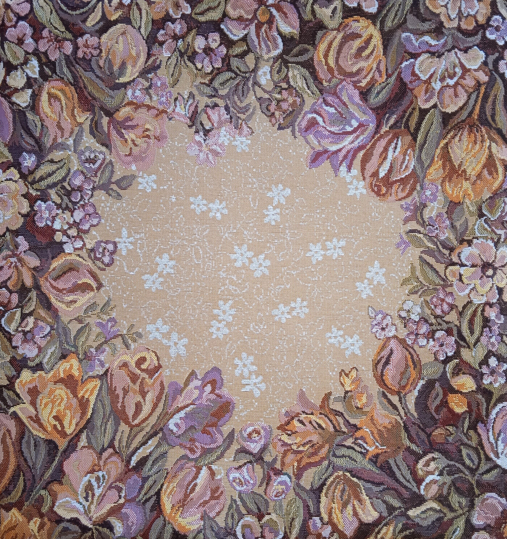 Декоративный гобеленовый чехол Тюльпаны ПП 47х47