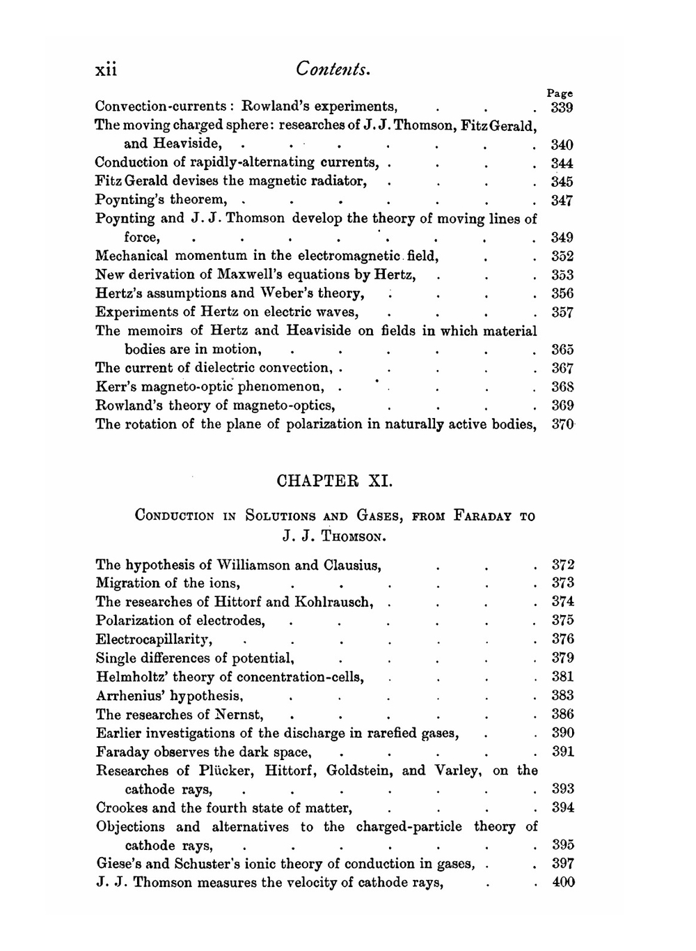 A History of the Theories of Aether and Electricity. from the Age of Descartes to the Close of the Nineteenth Century | Edmund Taylor Whittaker