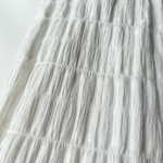 Батист Воздушный с горизонтальными полосками Молочный