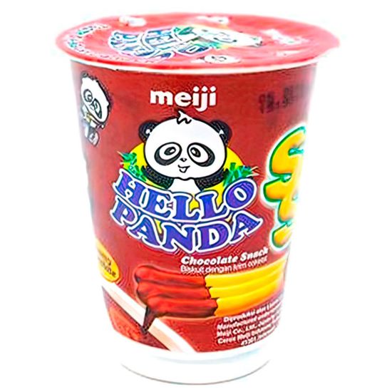 Палочки Meiji Hello Panda с шоколадной начинкой, 20 г (Индонезия)